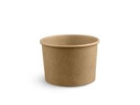 Soup bowl/cream bowl paper kraft 240 ml